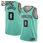 Charlotte Hornets Trikot Miles Bridges Jordan 2024-25 City Edition Teal Swingman - Kinder